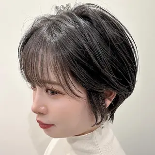 ショート Halo/長居美容室 ショート/ROKIのヘアスタイル