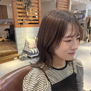 カラー Revie  hair所属・Hiyori/透明感 矢場町/栄のヘアスタイル