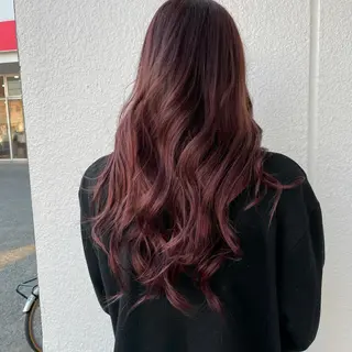 ロング カラー N-plants 楓のヘアスタイル