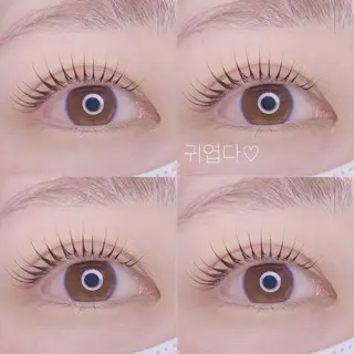 マツエク・マツパ Nancy所属・束感まつげ❤︎ あみのマツエク・マツパデザイン