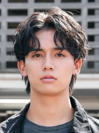 パーマ メンズ 原宿 フェザーパーマ fifth イノウエのヘアスタイル