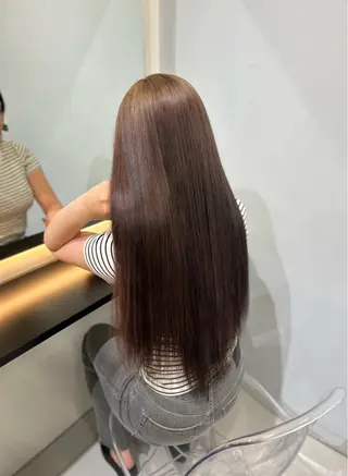ロング カラー yuzuki/ ハイトーン・エクステのヘアスタイル