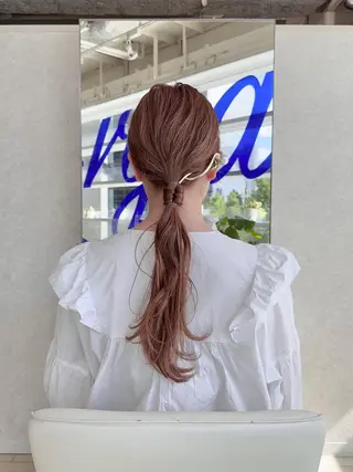 ロング ヘアアレンジ 瀬戸 さくらのヘアスタイル