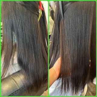 ロング 谷 未来美のヘアスタイル