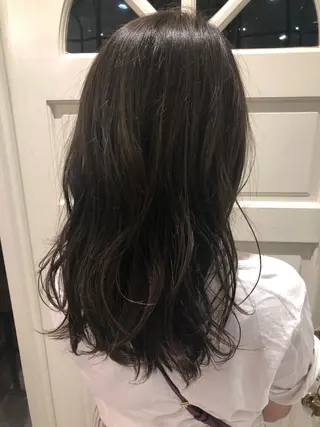 ミディアム 韓国ヘア♡おくれ毛♡ ボブ♡sayakaのヘアスタイル
