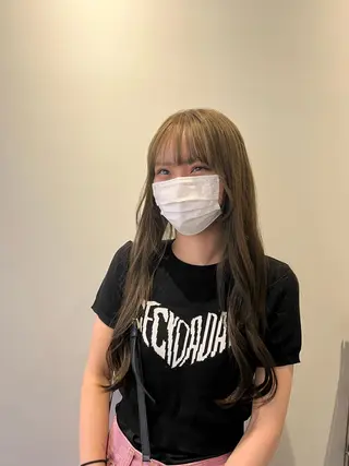 ロング -さたけ たつき-のヘアスタイル