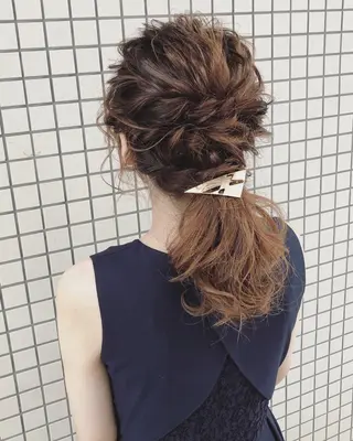 ロング ヘアアレンジ あんざき みわのその他イメージ