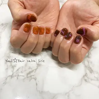 ネイル Hair salon Irie所属・與儀 知佳のネイルデザイン
