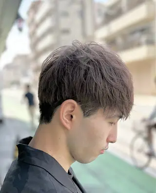 ショート カラー 銀座 shino 鎌田裕貴のヘアスタイル