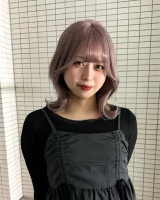 ロング カラー 🪞ダメージレス艶 🪞れいのヘアスタイル