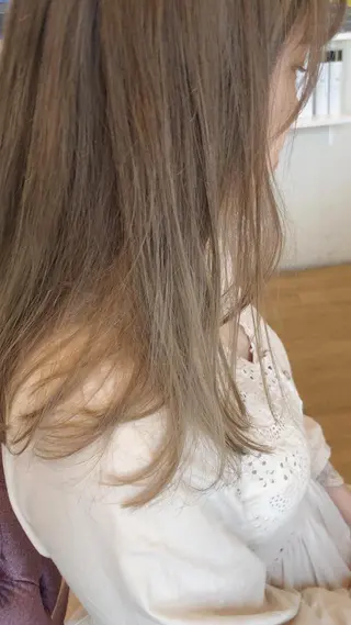 セミロング カラー 奈良市／尼ヶ辻 谷川和也のヘアスタイル