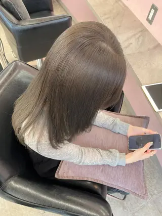 セミロング MATTY rioのヘアスタイル