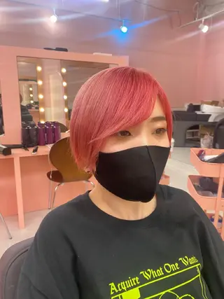ショート カラー カットカラー特化 ⭐️代表⭐️のヘアスタイル