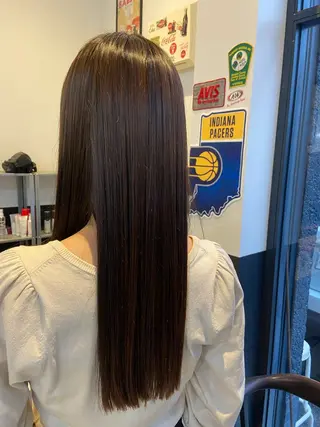 ロング hair salon TOKUNAGA所属・💫縮毛矯正/ カット💫徳永あい子のヘアスタイル