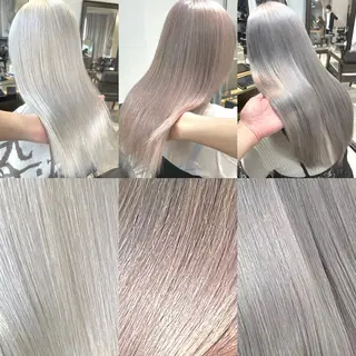 セミロング カラー 🌹TikTok4万 フォロワー🌹AKIのヘアスタイル