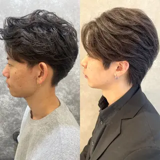 パーマ メンズ メンズパーマ特化💠 ダウンパーマ//りなのヘアスタイル