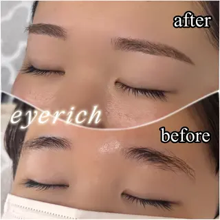 アイブロウ eyerich 蘇我店のマツエク・マツパデザイン