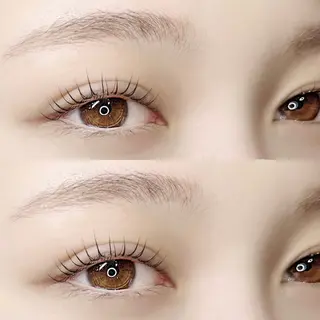 マツエク・マツパ アイブロウ 𓍯 Miyaki𓍯のマツエク・マツパデザイン