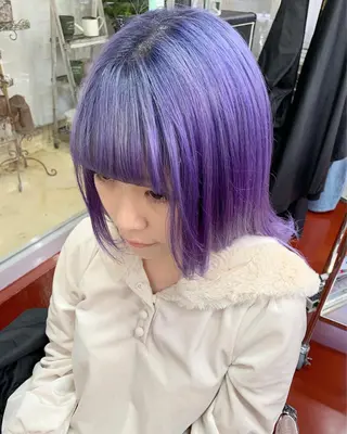 セミロング カラー ピンクベージュ/新潟 万代/高橋桃葉🍑のヘアスタイル