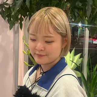 ショート カラー カラー/韓国レイヤー /ブリーチ/hinaのヘアスタイル