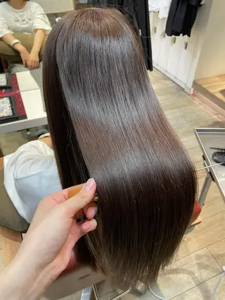 ロング パーマ LOG/所属・なりたいを叶えます! 出口 紗依のヘアスタイル