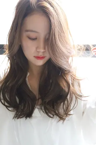 ロング カラー パーマ シェアサロン salowin所属・✨ブリーチなし透明感 カラー🥇ユースケのヘアスタイル