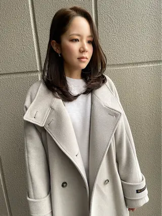 セミロング 平 一裕のヘアスタイル