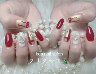 ネイル kao nail マグネット/長さだしのネイルデザイン