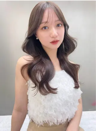 セミロング 中江 伸之介のヘアスタイル