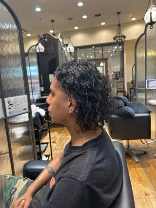 パーマ メンズ 龍/メンズ/パーマ/ ツイスパ/波巻き/栄のヘアスタイル