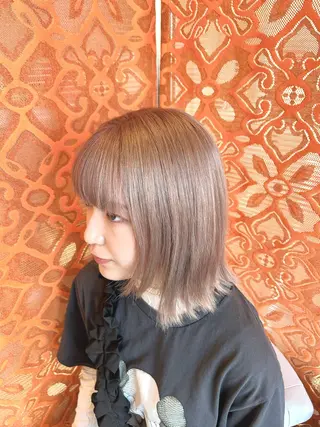 ショート カラー 🩷愛咲🩷レイヤー /透明感カラーのヘアスタイル