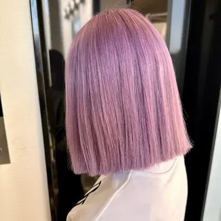 ミディアム SALOWIN心斎橋Suite店所属・ブリーチ毛にもできる 縮毛矯正|鷹司郎のヘアスタイル