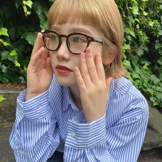 ショート sweep☁️ ルカ┊透明感カラーのヘアスタイル