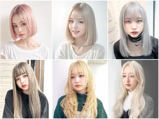 ロング カラー ヘアアレンジ VIM hairおもろまち店のヘアスタイル