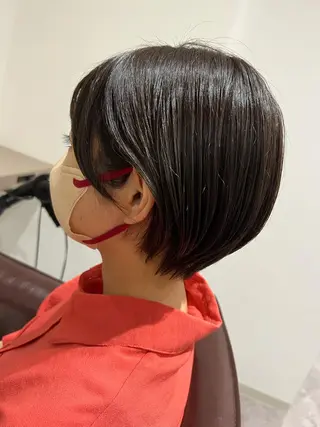 ショート 井上 美春のヘアスタイル