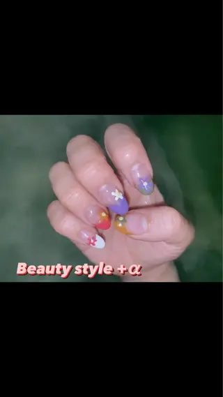 ネイル Beauty style +α所属・Memezawa Nanaのネイルデザイン