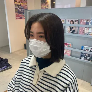 ミディアム 韓国・網紅 🦋HONOKA🦋のヘアスタイル