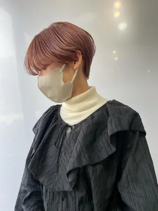 ショート カラー suvvy hairsalonのヘアスタイル
