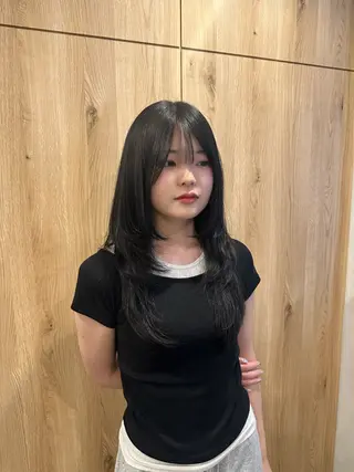 ロング COCO/ 大阪/韓国風🎀のヘアスタイル