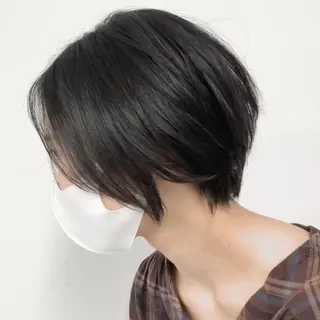 ショート ヘアアレンジ アンドウ ユウ/ レイヤーカット/韓国のヘアスタイル