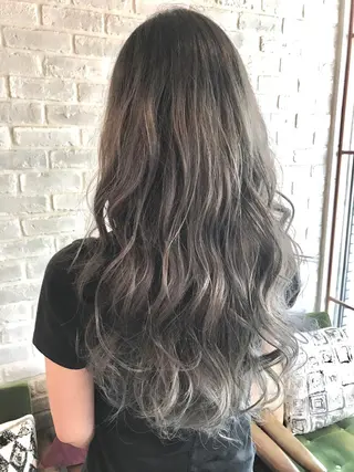 ロング カラー ヘアアレンジ 増子 幹樹のヘアスタイル