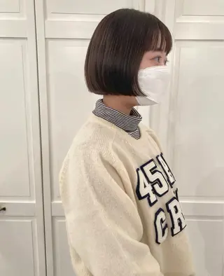 ショート お洒落ベージュ🤎 代官山shibukiのヘアスタイル