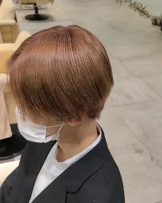 ショート 佐々木 美玖のヘアスタイル