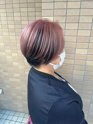 ショート 中村 由布紀のヘアスタイル