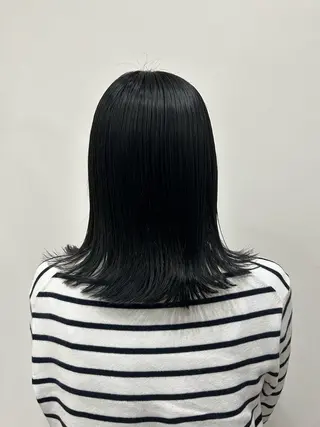 ミディアム ヴァンキャトル 山口裕真のヘアスタイル