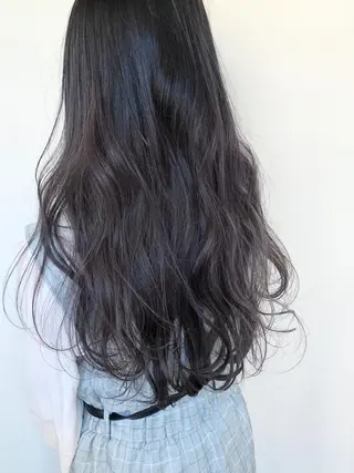 ロング カラー ヘアアレンジ 似合わせ専門美容師 なかじまのヘアスタイル