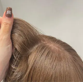 セミロング カラー Qin shaire salon 原宿店所属・レイヤーカット 韓国ヘアayameのヘアスタイル