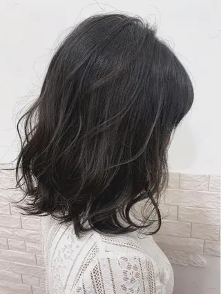 ミディアム カラー ayaka 大宮のヘアスタイル