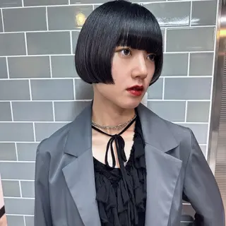 ショート FBeauty 青山店所属・パーマ特化美容師 表参道のヘアスタイル