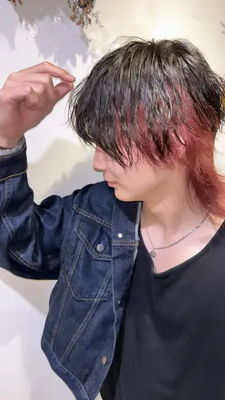 カラー メンズ CINQ ドリームプラザ店所属・竹内 仁のヘアスタイル